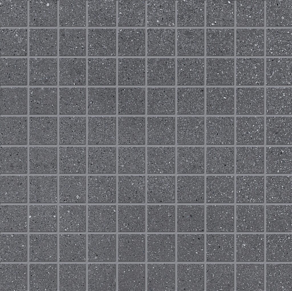 Мозаика ERGON Medley Mosaico 3X3 Dark Grey Minimal 30×30