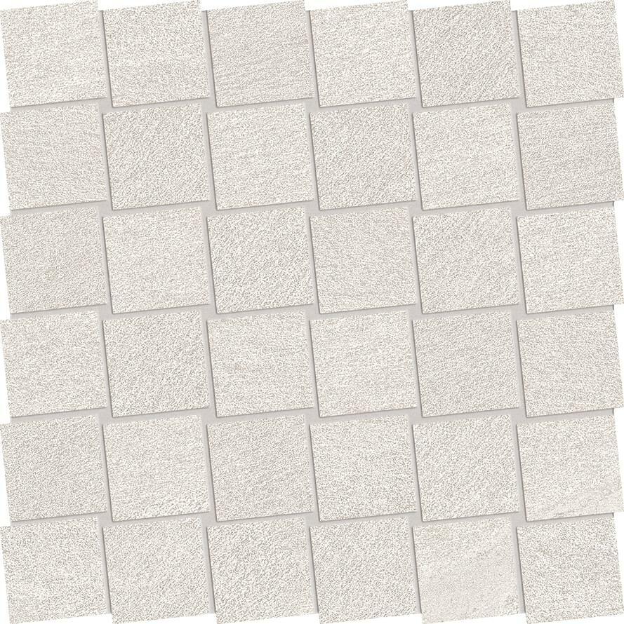 Мозаика ERGON Stone Talk Mosaico Dado Minimal White Naturale 30×30