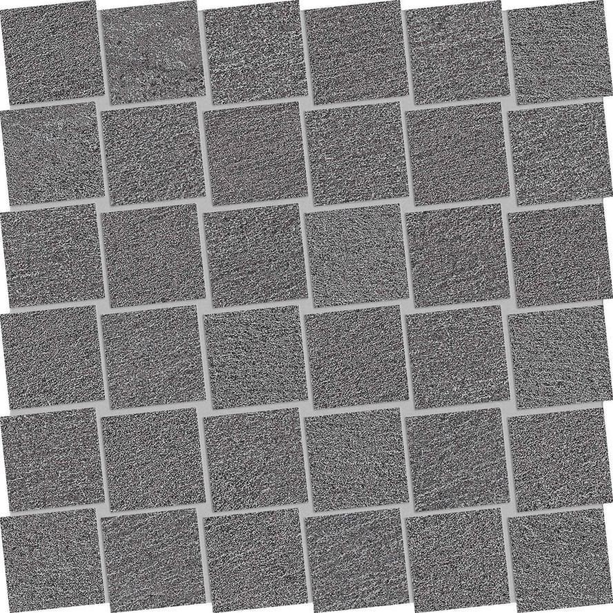Мозаика ERGON Stone Talk Mosaico Dado Minimal Dark Naturale 30×30
