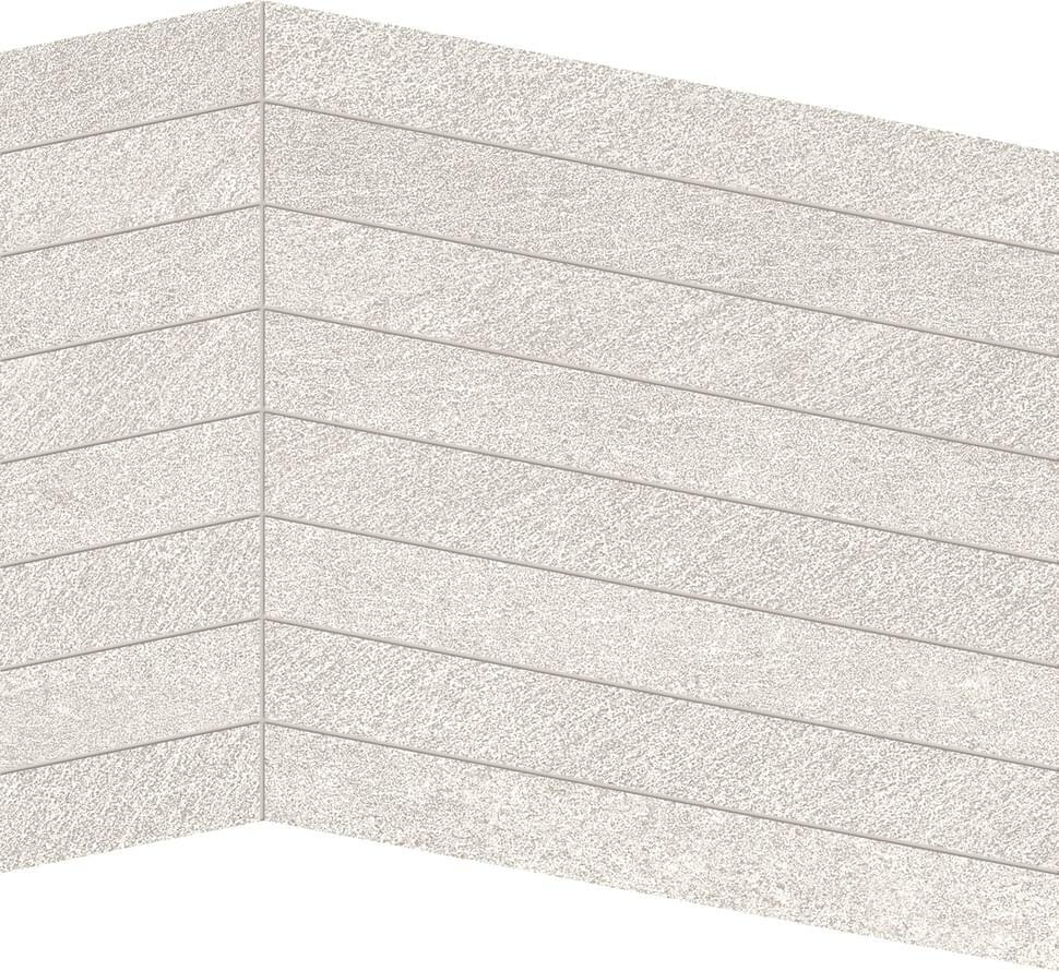 Мозаика ERGON Stone Talk Mosaico Bis Minimal White Naturale 29,1×37,4