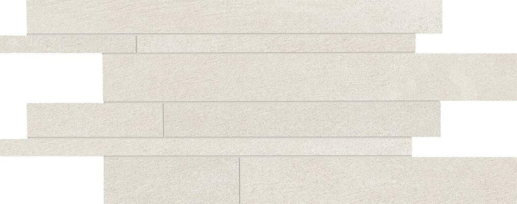 Мозаика ERGON Stone Talk Listelli Sfalsati Minimal White Naturale 30×60