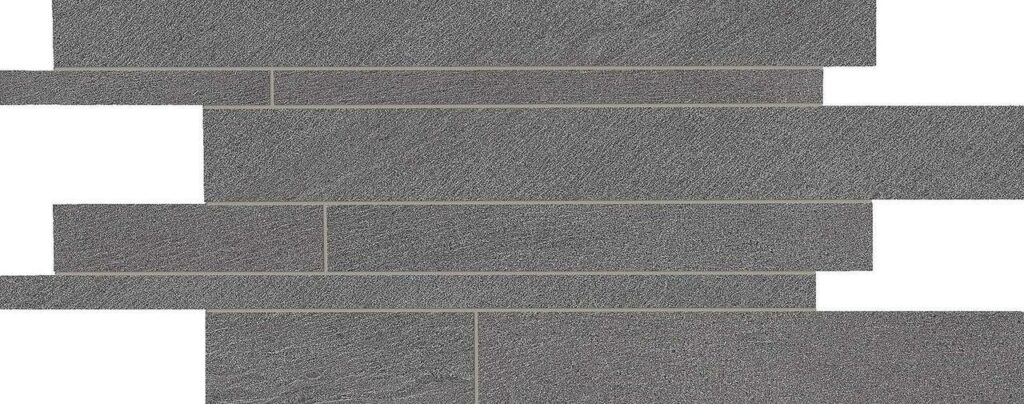 Мозаика ERGON Stone Talk Listelli Sfalsati Minimal Dark Naturale 30×60