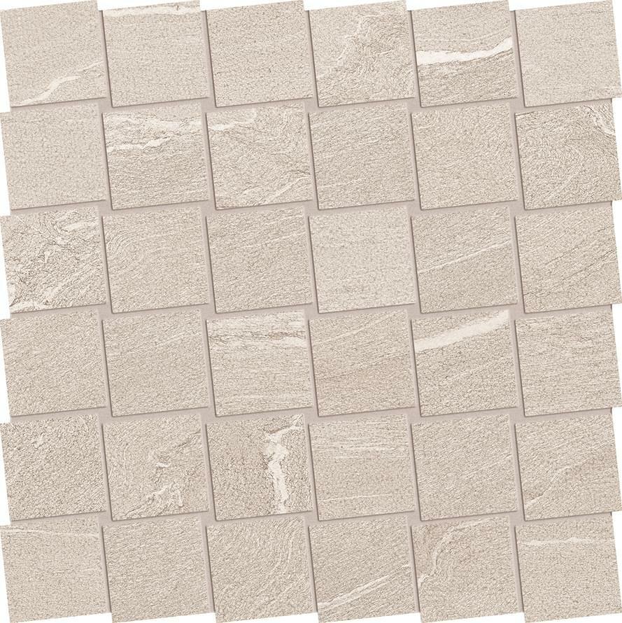 Мозаика ERGON Stone Talk Mosaico Dado Martellata Sand Naturale 30×30