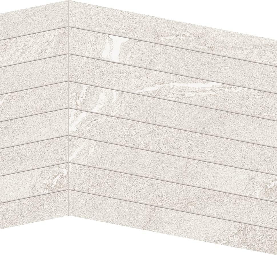 Мозаика ERGON Stone Talk Mosaico Bis Martellata White Naturale 29,1×37,4