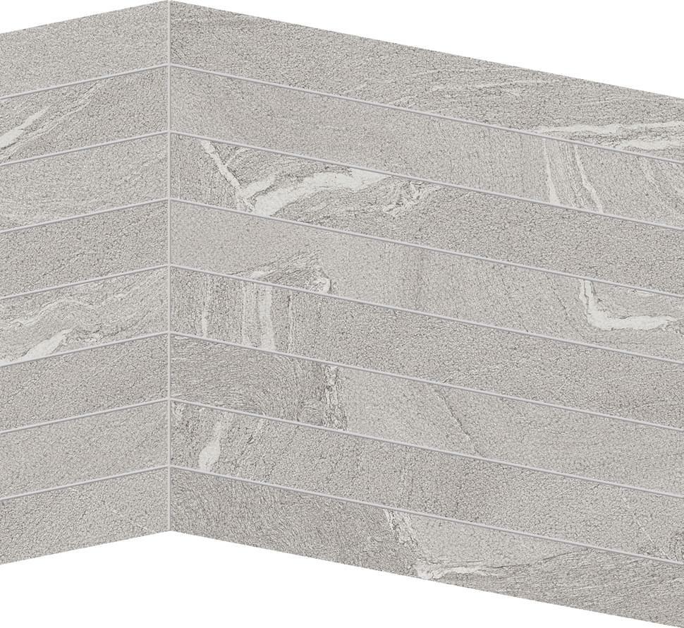 Мозаика ERGON Stone Talk Mosaico Bis Martellata Grey Naturale 29,1×37,4