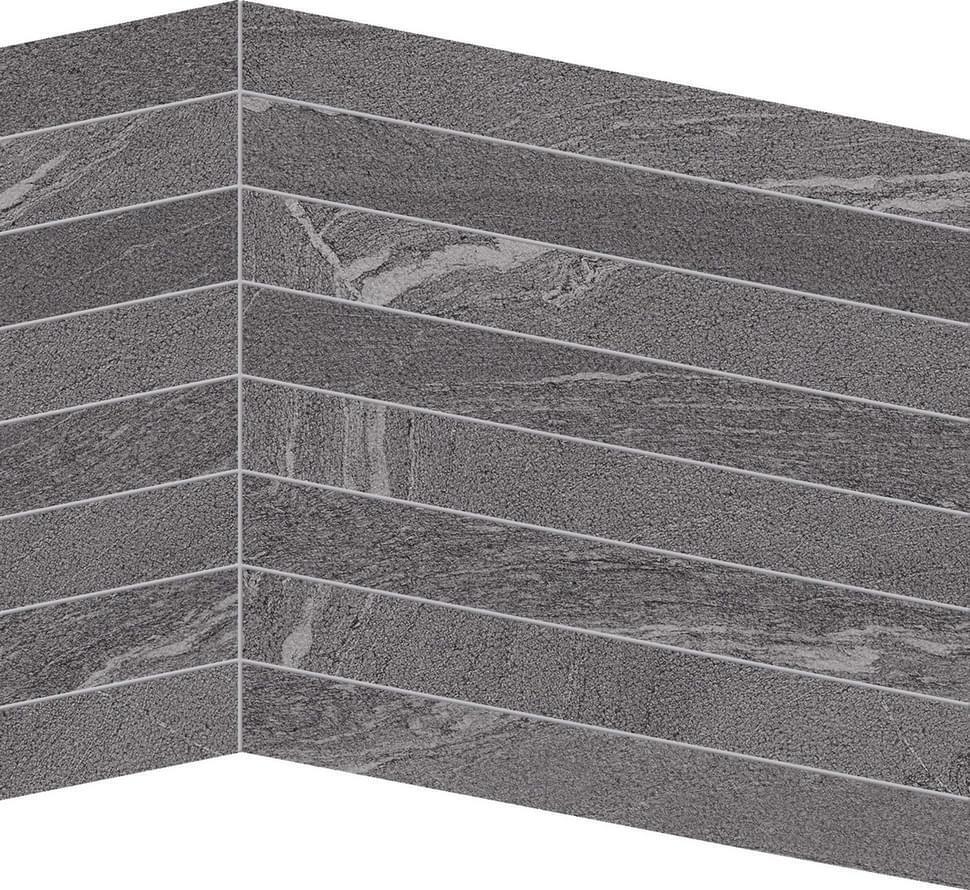 Мозаика ERGON Stone Talk Mosaico Bis Martellata Dark Naturale 29,1×37,4