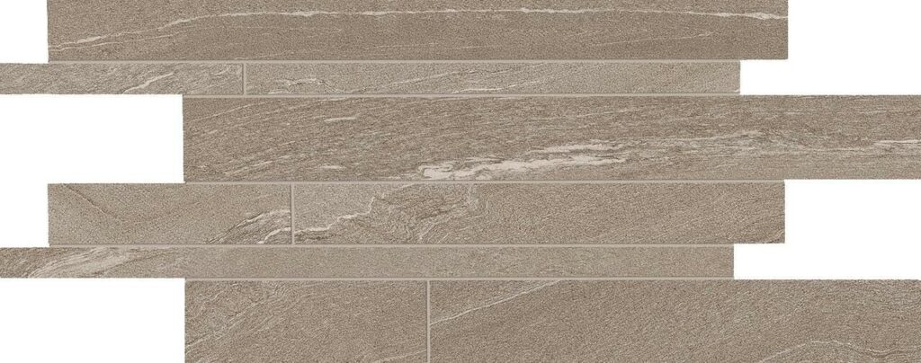 Мозаика ERGON Stone Talk Listelli Sfalsati Martellata Taupe Naturale 30×60