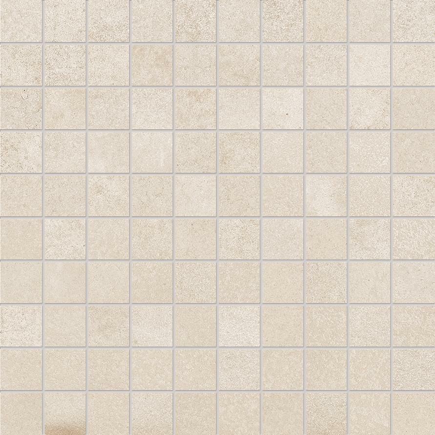 Мозаика ERGON Tr3nd Mosaico 3X3 Concrete Ivory 30×30