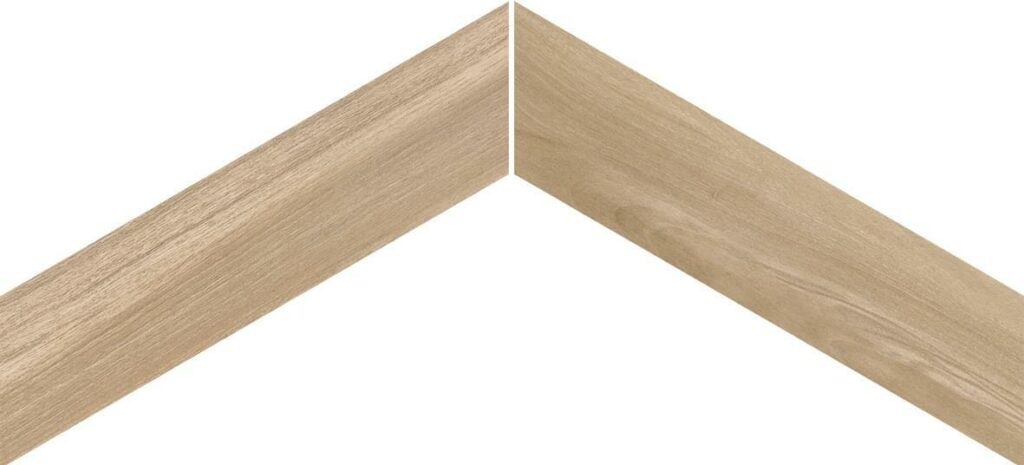 Керамогранит EMIL Sleekwood Chevron 60° Beige 11×54