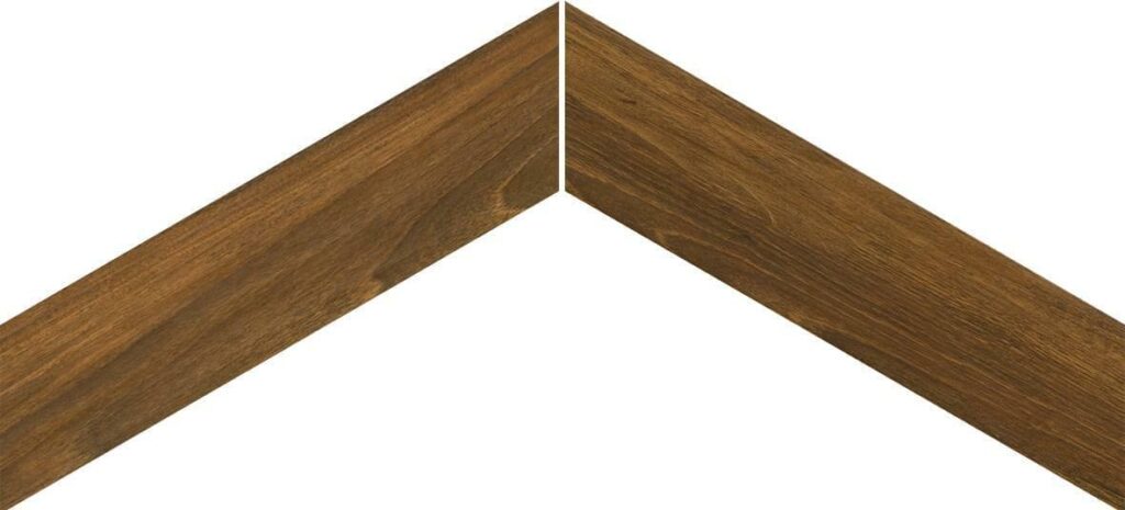 Керамогранит EMIL Sleekwood Chevron 60° Mohogany 11×54