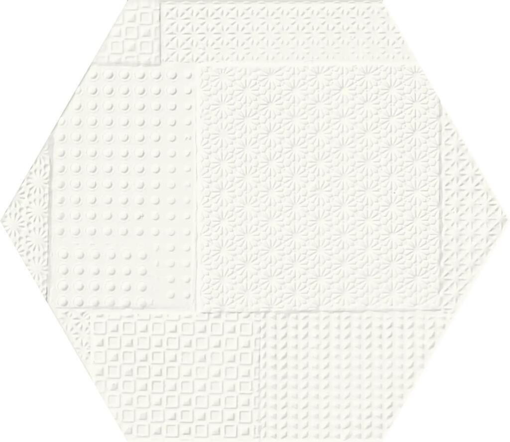 Керамогранит EMIL Sixty ESAGONA TIMBRO TALCO SILKTECH  18,2×21 9,5 мм EKN2