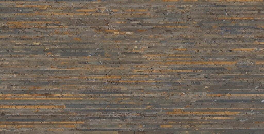 Керамогранит EMIL TDM Reloaded DOGHE FOSSIL BROWN MALEVICH LAPPATO 60×120 9,5 мм E0FP