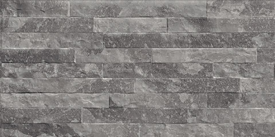 Керамогранит PROVENZA Salt Stone MODULA BLACK IRON NATURALE ELTX 60×120 9,5 мм