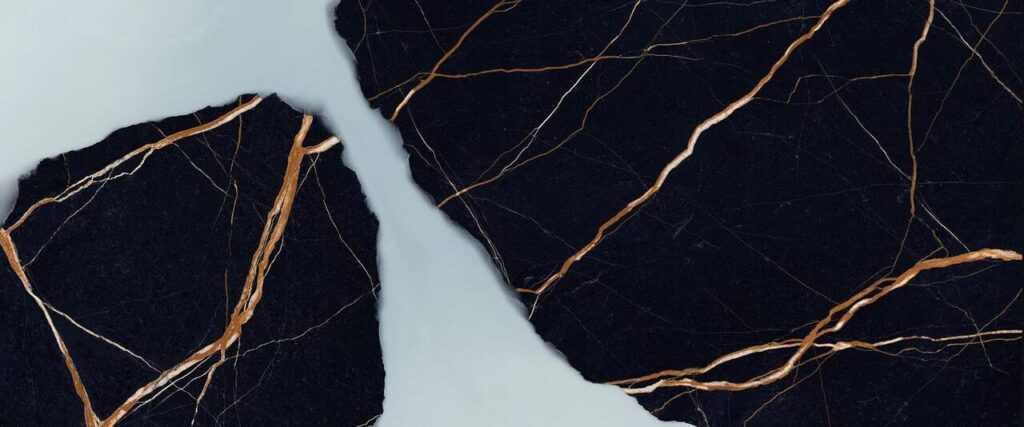 Керамогранит PROVENZA Unique Marble AMBRA SAHARA NOIR LAPPATO EKRS 120×278 6,5 мм