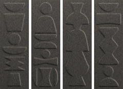 Плитка 41ZERO42 Nok Totem Ebony 6,5×20