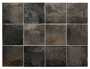 Плитка EQUIPE HANOI BLACK ASH 10×10