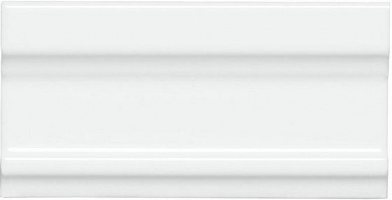 Плитка ADEX CORNISA CLASICA BLANCO Z 7.5 X 15 7,5×15