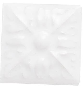 Плитка ADEX TACO RELIEVE FLOR Nº 2 SNOW CAP 3 X 3 3×3