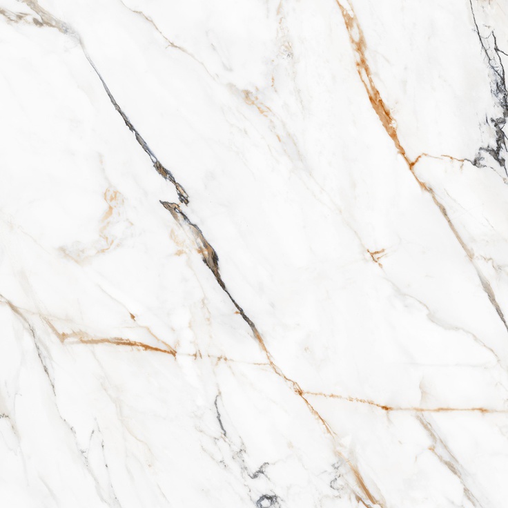 Керамогранит Porcelanite DOS  Плитка FIRENZE 1840 CALACATTA GOLD PUL RET 98×98 см 98×98