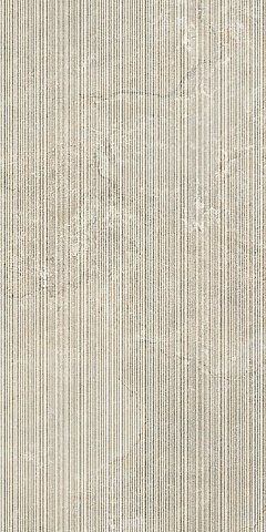 Керамогранит ITALGRANITI DORSET BEIGE CROSS CUT RIBBED SQ.120×60 60×120