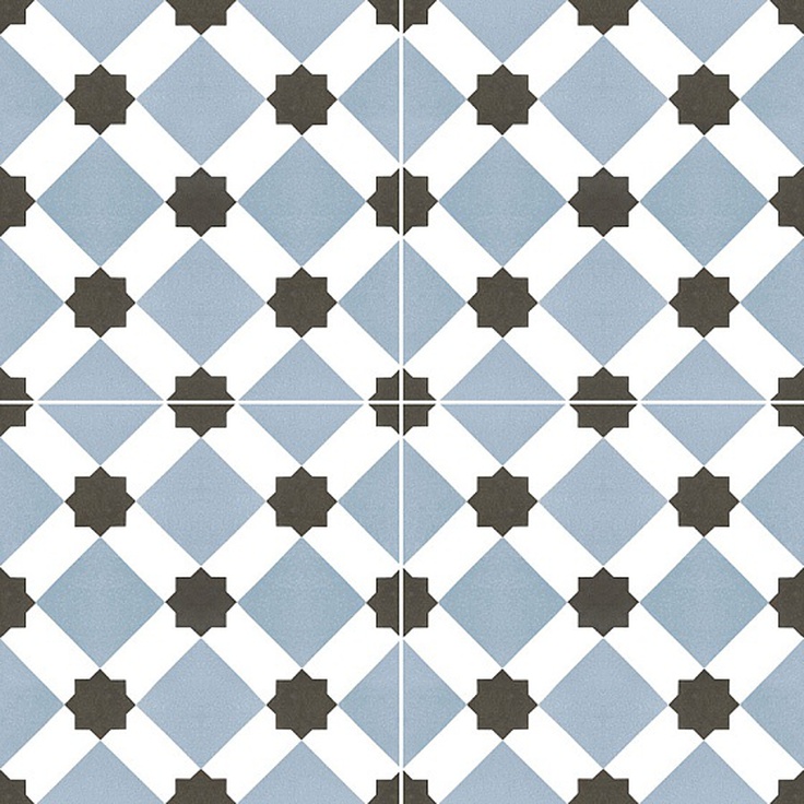 Плитка NICEKER  NKR CHIC HOWARD BLUE 45×45 см 45×45