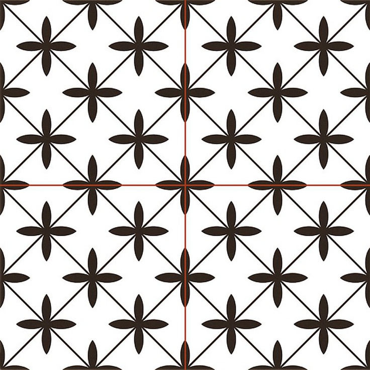 Плитка NICEKER  NKR CHIC POOLE WHITE 45×45 см 45×45