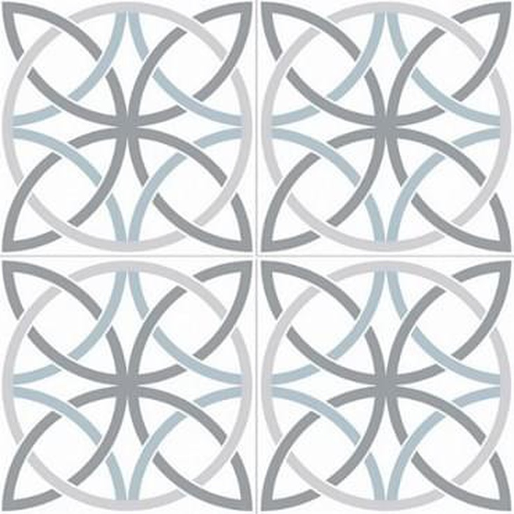 Плитка NICEKER  NKR CHIC BOSHAM WHITE 45×45 см 45×45