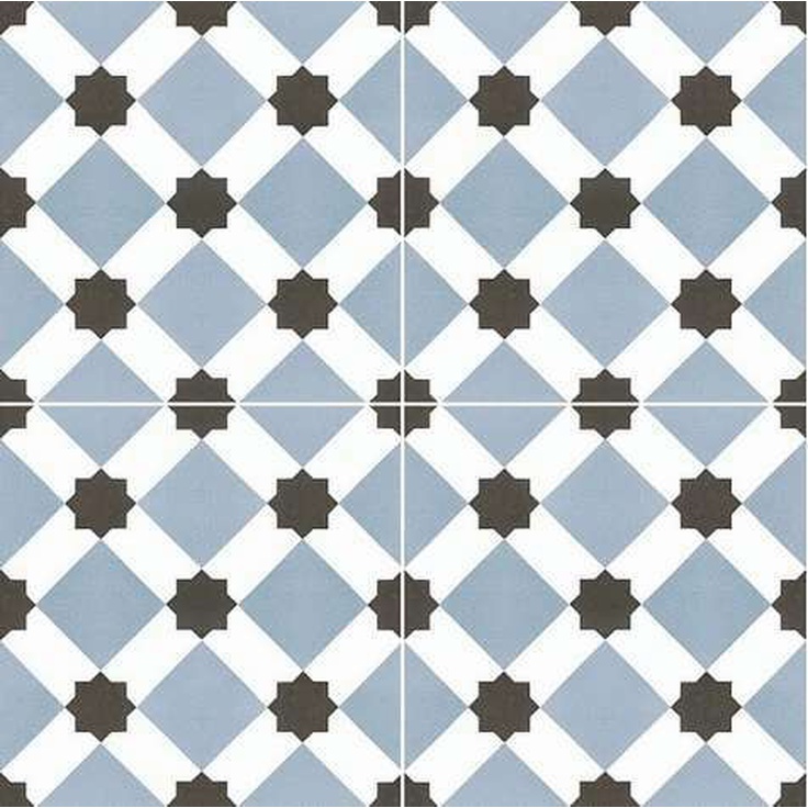 Керамогранит NICEKER  NKR CHIC HOWARD BLUE 45,2×45,2 см 45,2×45,2