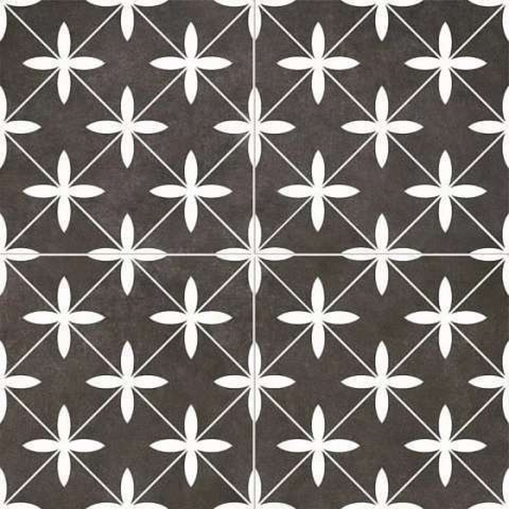 Керамогранит NICEKER  NKR CHIC POOLE BLACK 45,2×45,2 см 45,2×45,2