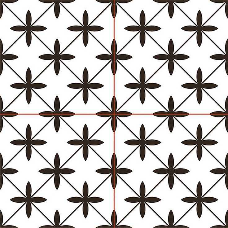 Керамогранит NICEKER  NKR CHIC POOLE WHITE 45,2×45,2 см 45,2×45,2