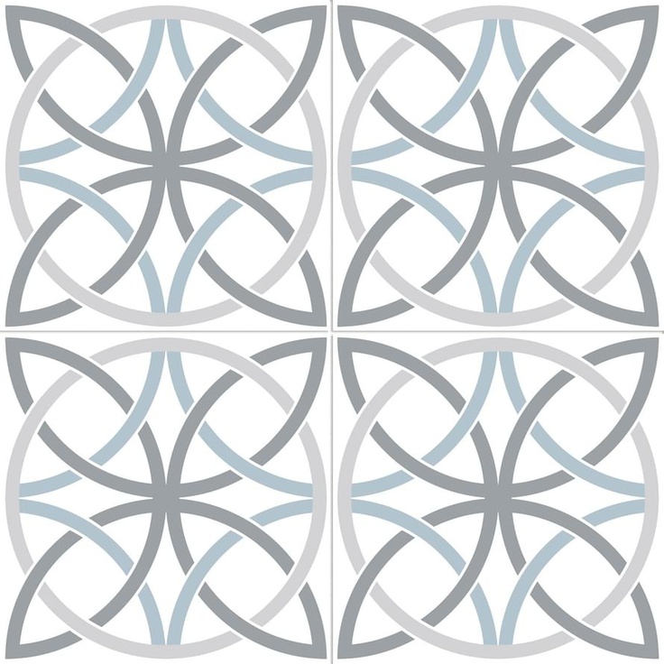 Керамогранит DUAL GRES CHIC BOSHAM WHITE 44,5×44,5 см 44,5×44,5