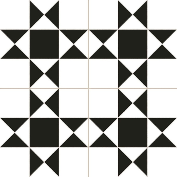 Керамогранит DUAL GRES CHIC CARDIFF WHITE 44,5×44,5 см 44,5×44,5