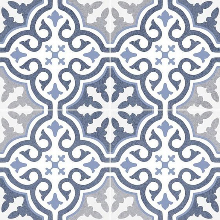 Керамогранит DUAL GRES ORIGIN BRIANA MARINE 44,5×44,5 см 44,5×44,5