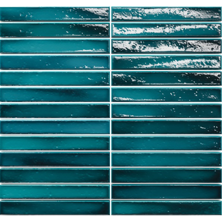 Мозаика SHORT STICK SAPPHIRE CRACKLE 29,2×29,5 см (элемент 2х15 см) 29,2×29,5