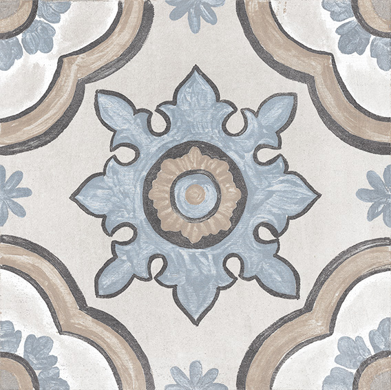 Керамогранит CIFRE Adobe Basma Decor Ivory Mate 20×20