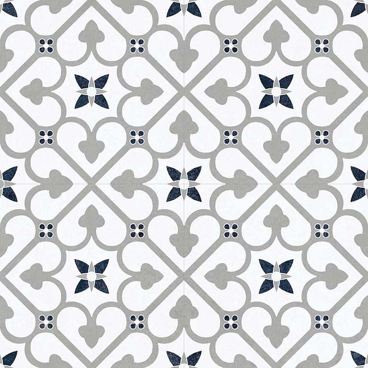 Керамогранит HALCON CERAMICAS Hidraulicos Brighton Grey 45×45