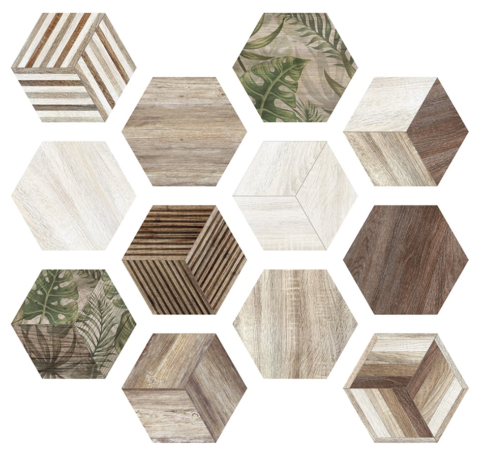 Керамогранит ITT CERAMIC Africa Hexa  23,2×26,7
