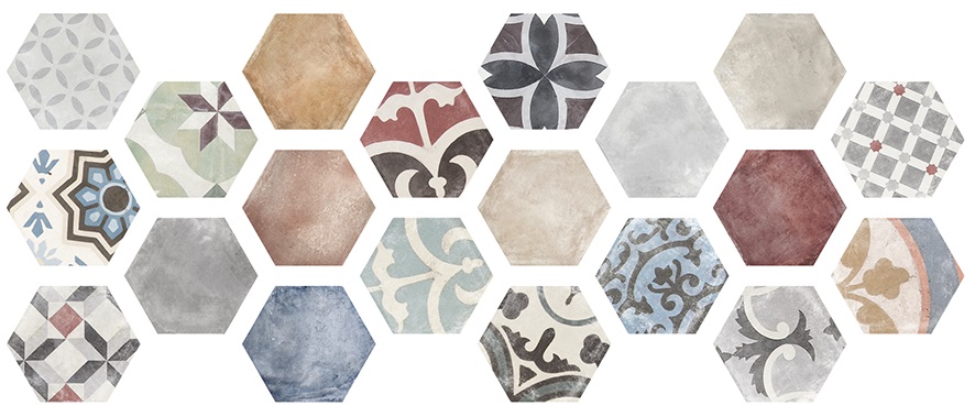 Керамогранит ITT CERAMIC Marrakech Hexa  23,2×26,7