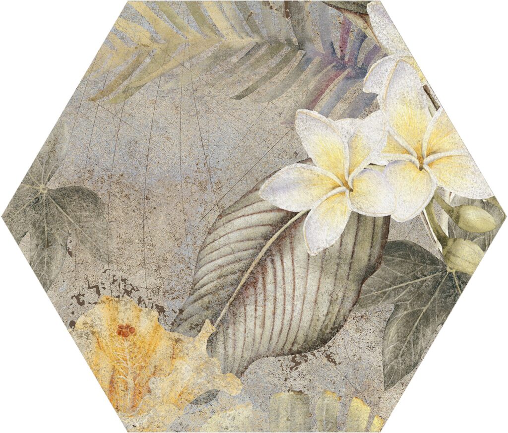 Керамогранит ITT CERAMIC Hibiscus Hexa Oxide Matt 23,2×26,7