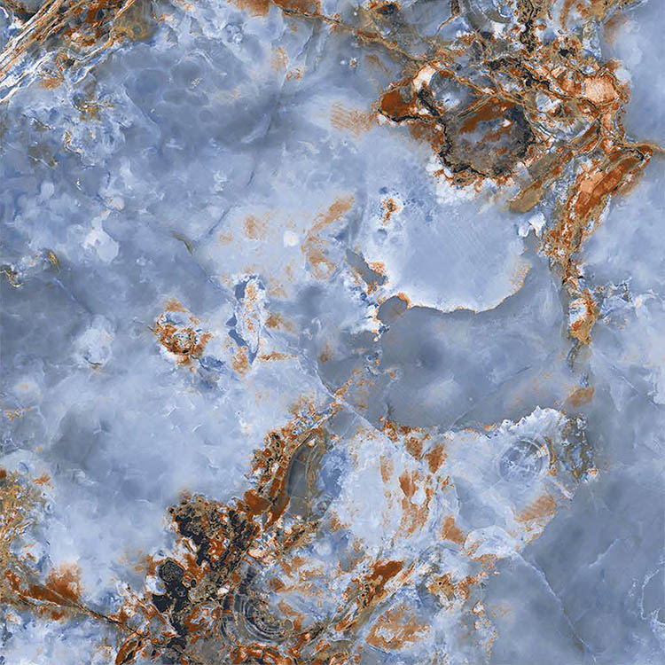 Керамогранит ITC INDIA Agyaro Blue High Glossy 60×60