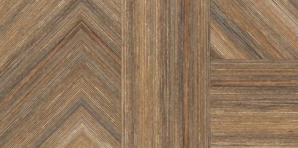 Керамогранит ITC INDIA Forked Wood Brown Carving 60×120