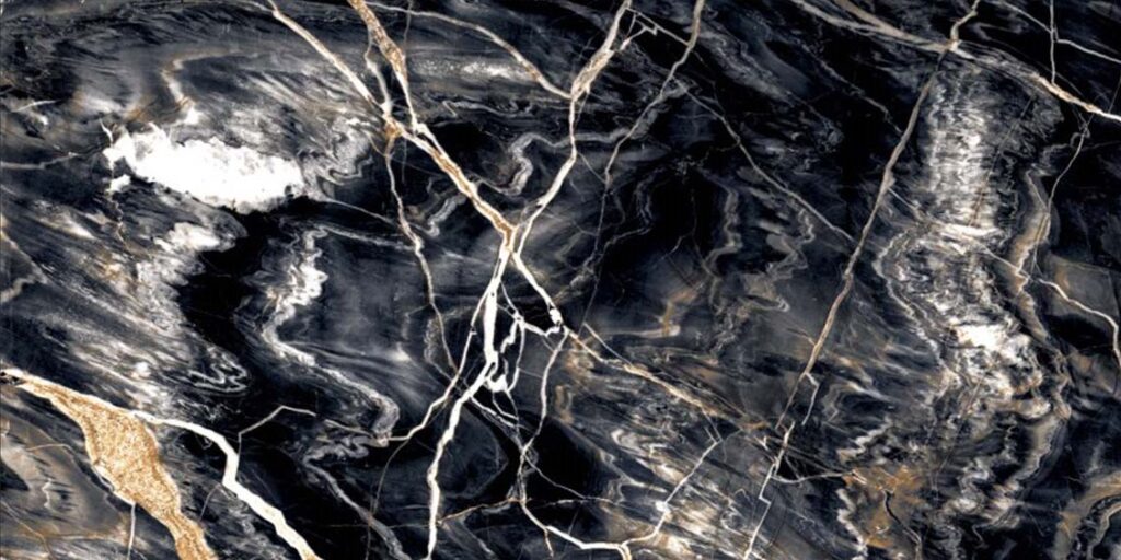 Керамогранит INFINITY CERAMICA Terrazini Nero High Glossy 60×120