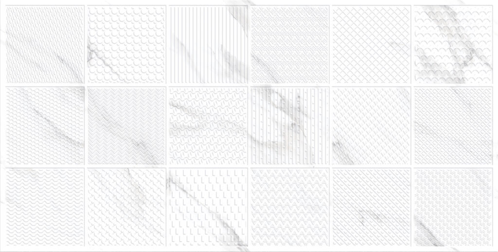 Керамогранит INFINITY CERAMICA Cortina Liniar Selina Ice Bianco Carving 60×120