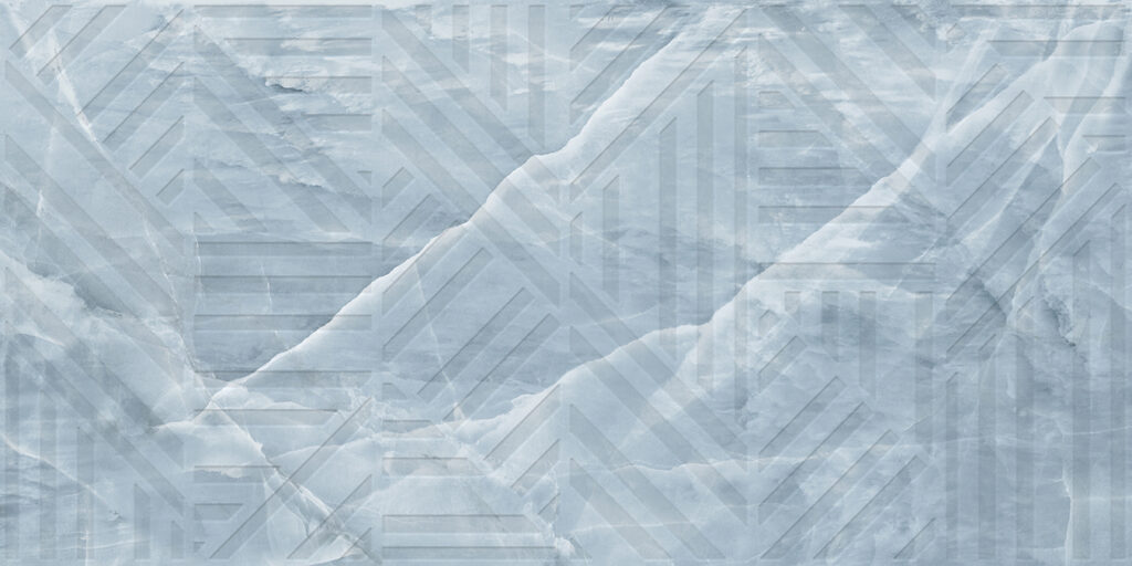 Керамогранит INFINITY CERAMICA Opal Decor Mint Blue Lush Plus 60×120