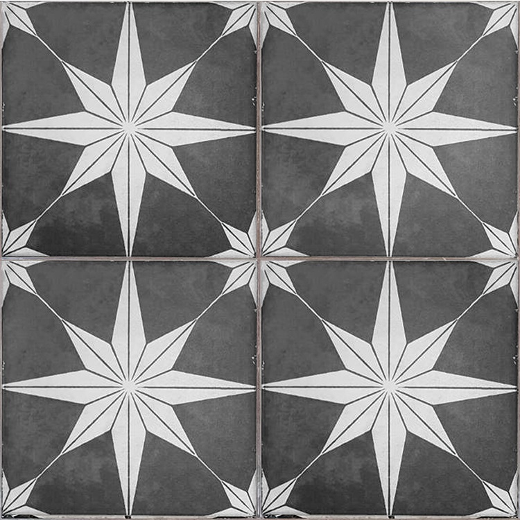 Керамогранит ETILI SERAMIK Scintilla Night Black Pre-cut 45×45