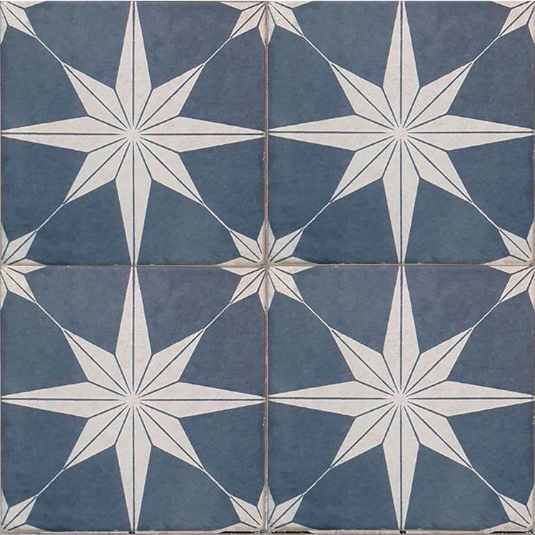Керамогранит ETILI SERAMIK Scintilla Midnight Blue Pre-cut 45×45