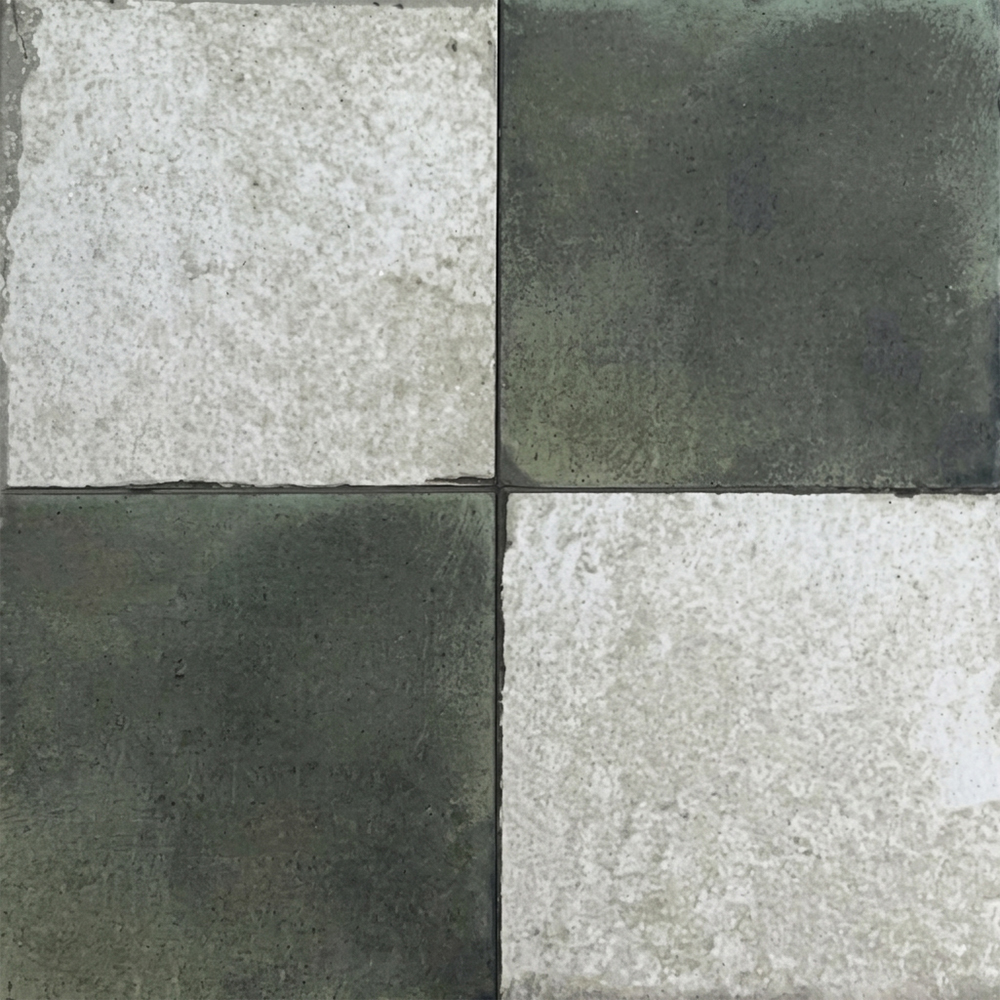 Керамогранит ETILI SERAMIK Scintilla CHESS Olive Green Pre-cut 45×45