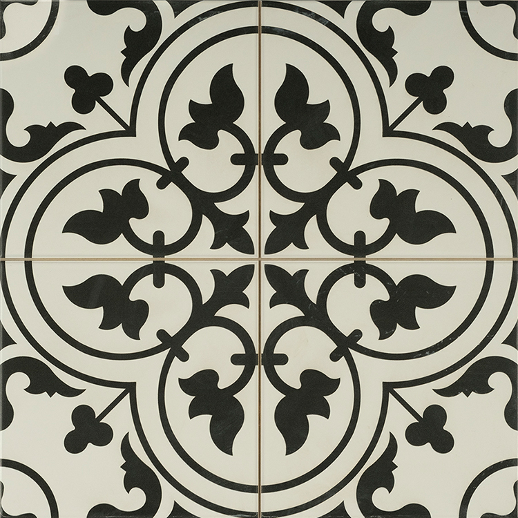 Керамогранит ETILI SERAMIK Ledbury Charcoal Black Pre-cut 45×45