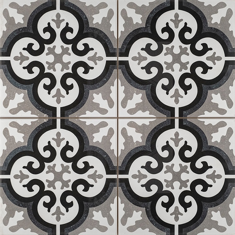 Керамогранит ETILI SERAMIK Manisa Black Pre-cut 45×45