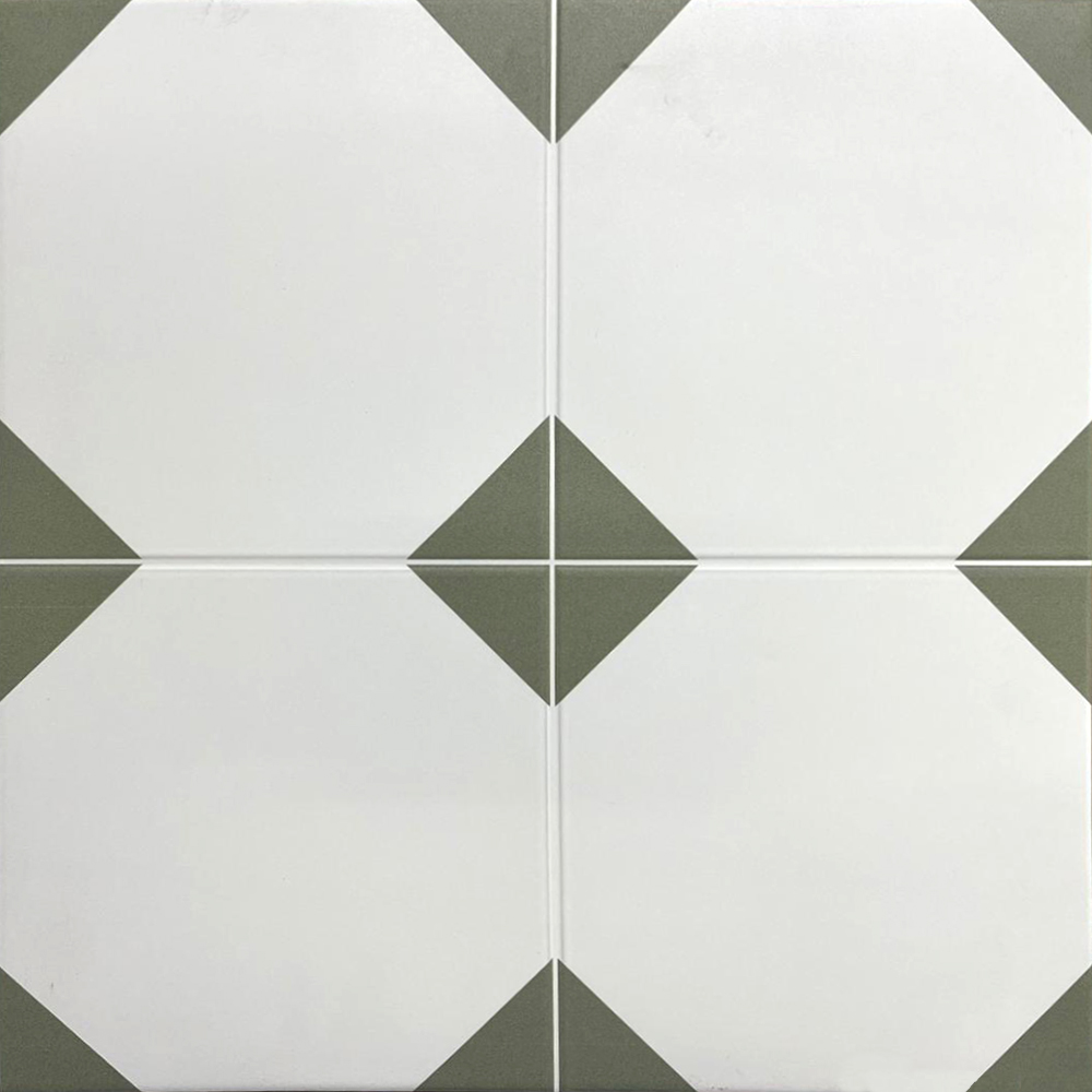 Керамогранит ETILI SERAMIK Dv Green Pre-cut 45×45